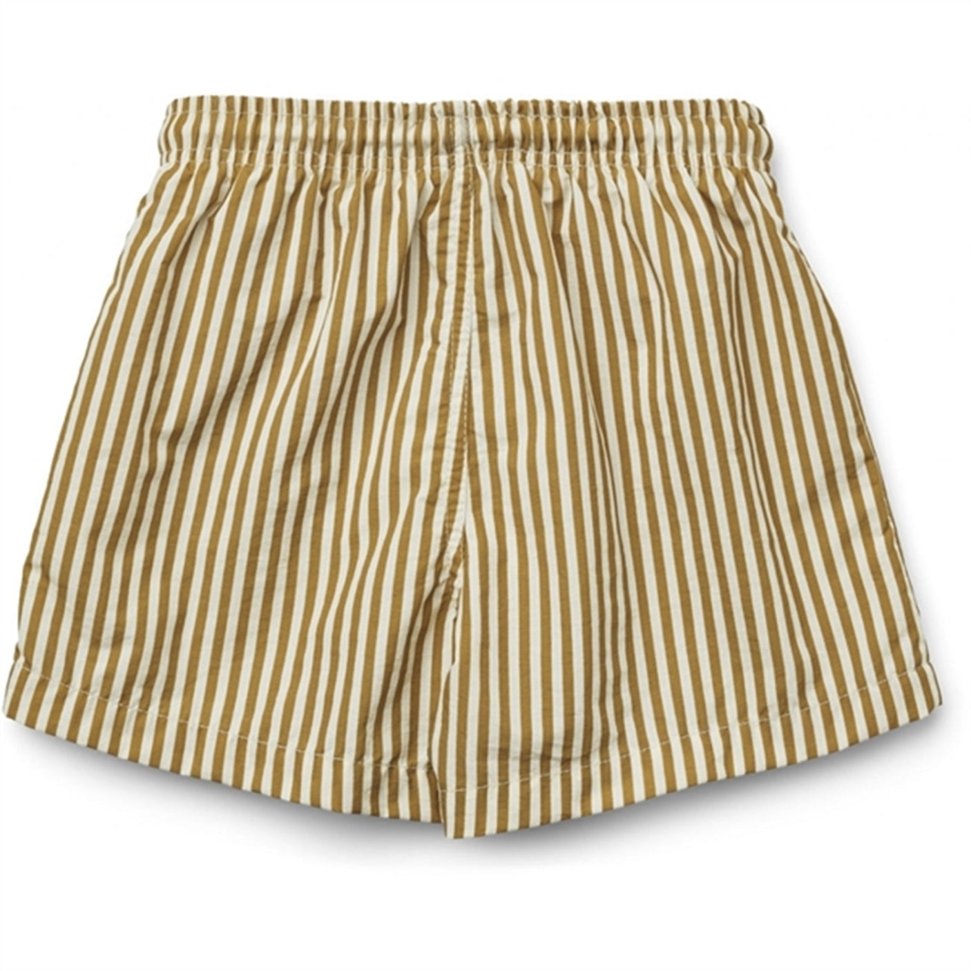 Liewood Duke Board Shorts Stripe Golden Caramel/Creme De La Creme
