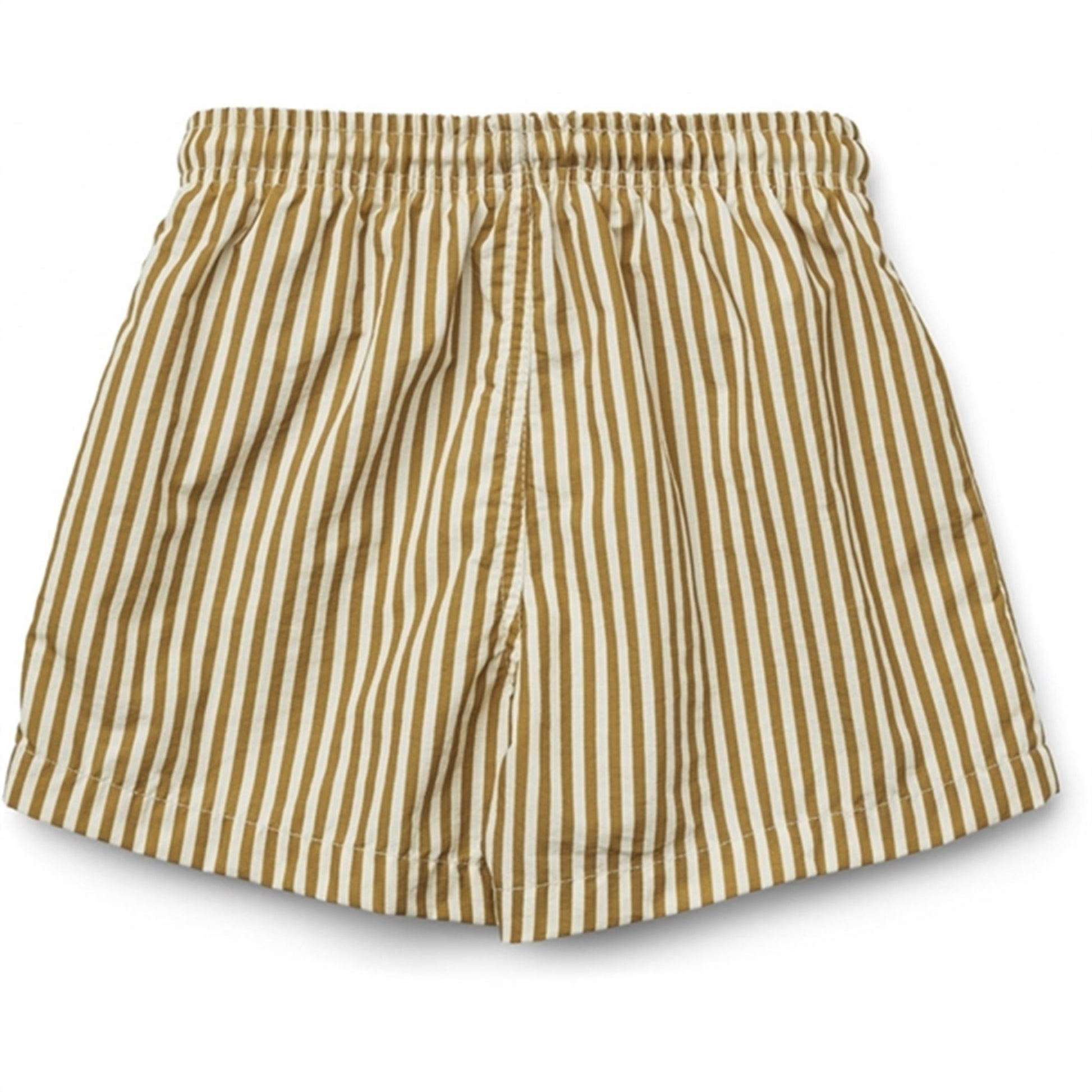 Liewood Duke Board Shorts Stripe Golden Caramel/Creme De La Creme