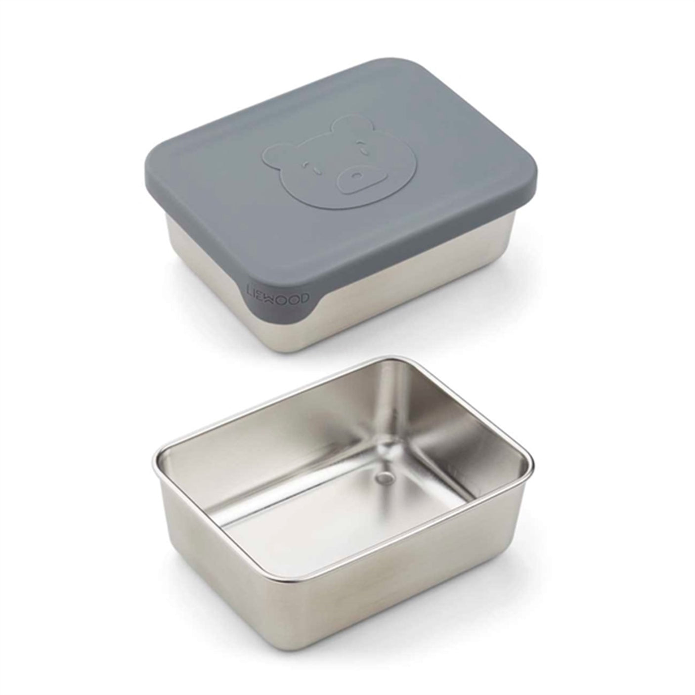 Liewood Ako Snack Box Mr. Bear Blue Wave