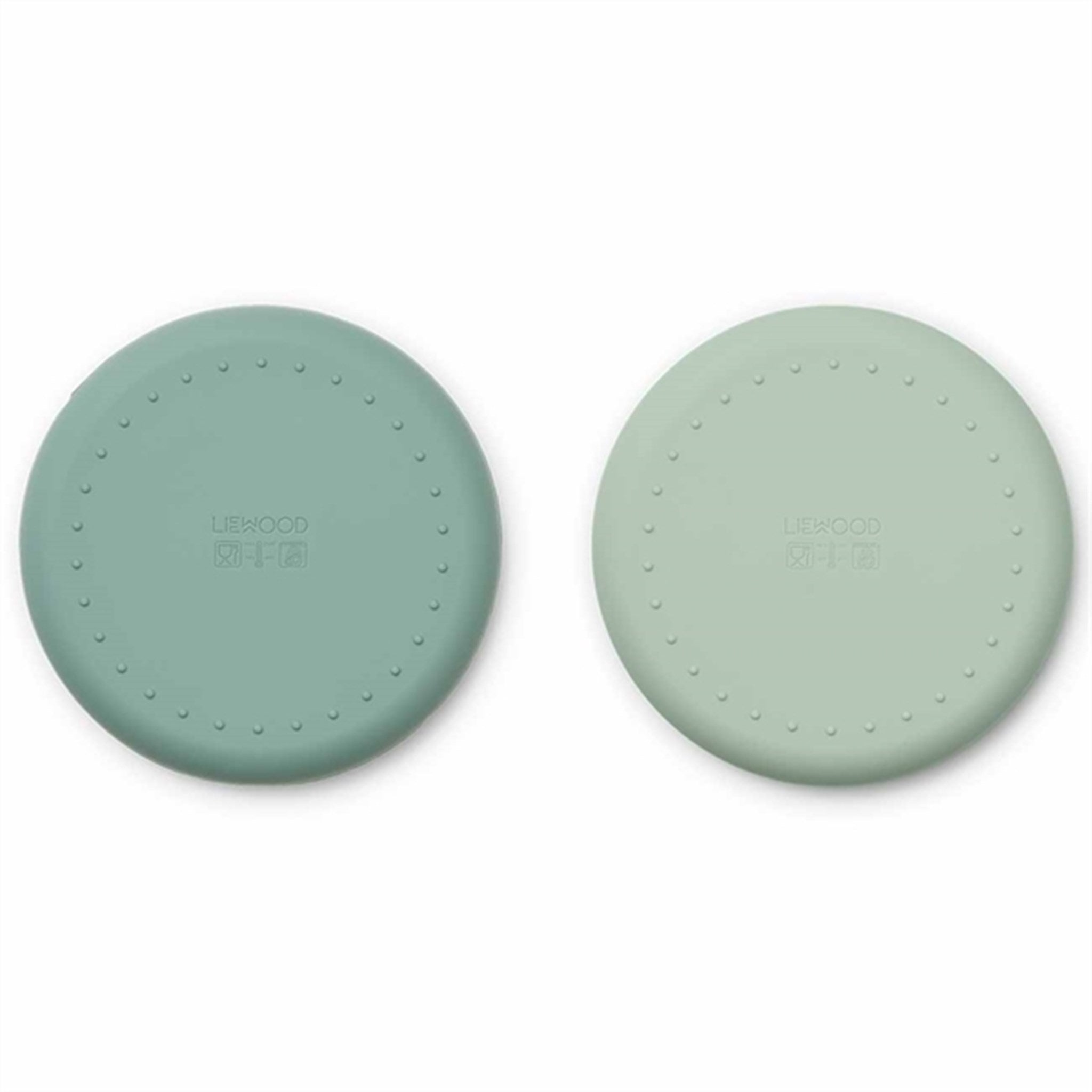 Liewood Gordon Silicone Plate 2-pack Mr Bear Mint Mix 3