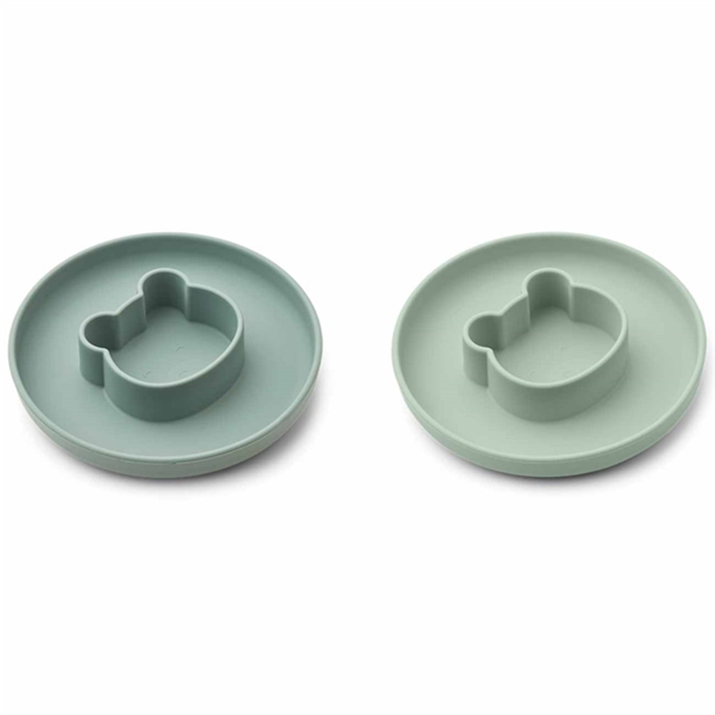Liewood Gordon Silicone Plate 2-pack Mr Bear Mint Mix