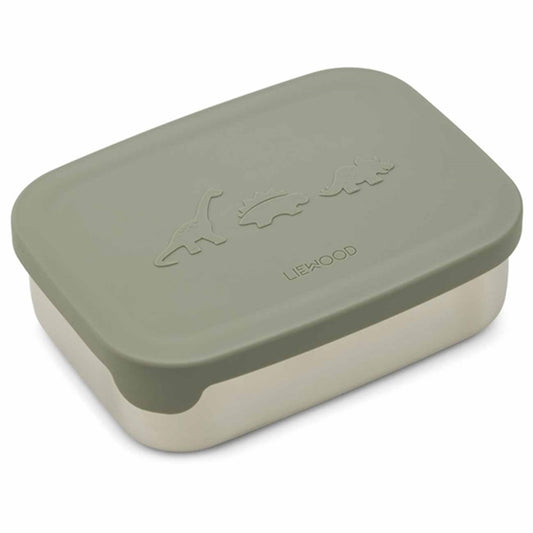 Liewood Nina Lunch Box Dino Faune Green