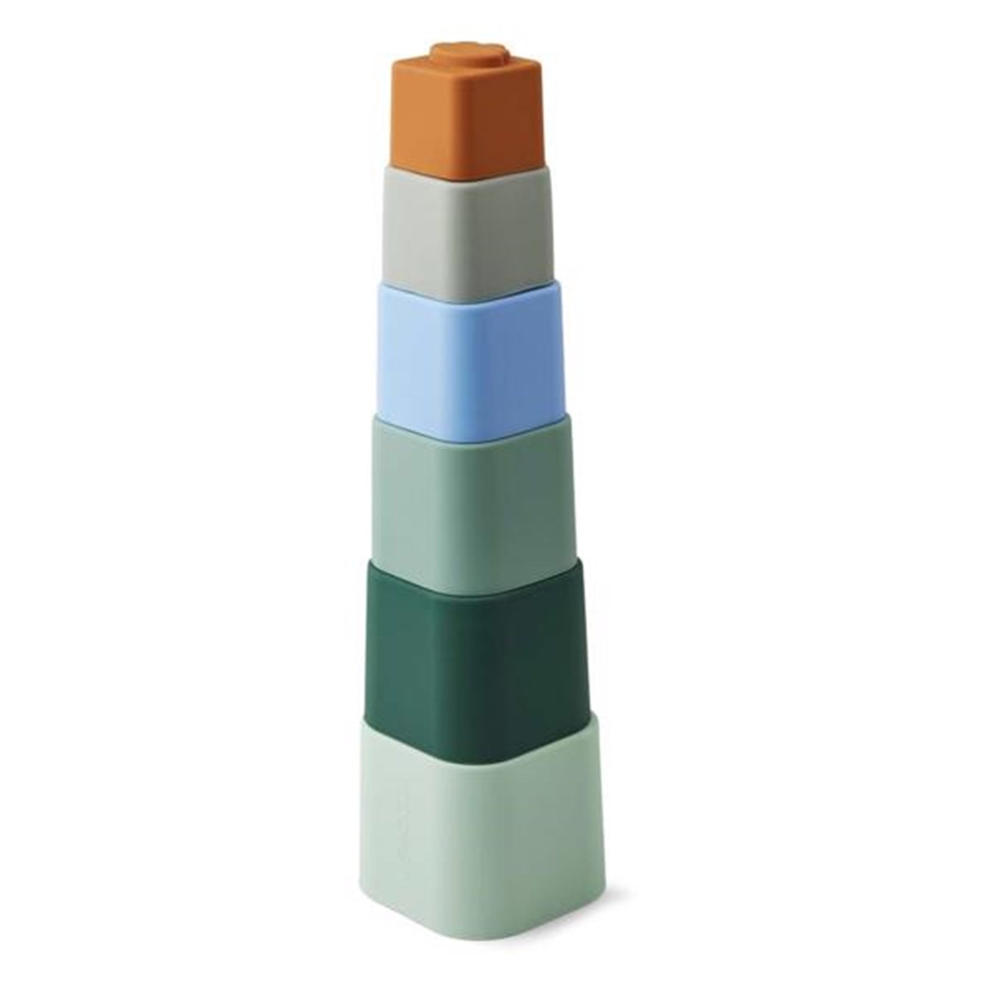 Liewood Zuzu Stacking Cups Dove Blue Multi Mix