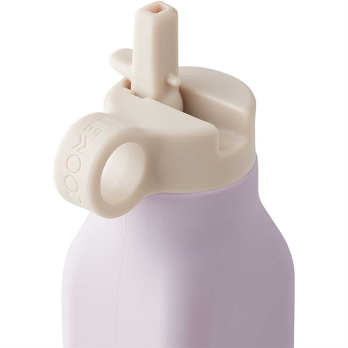 Liewood Warren Water Bottle Cat Light Lavender
