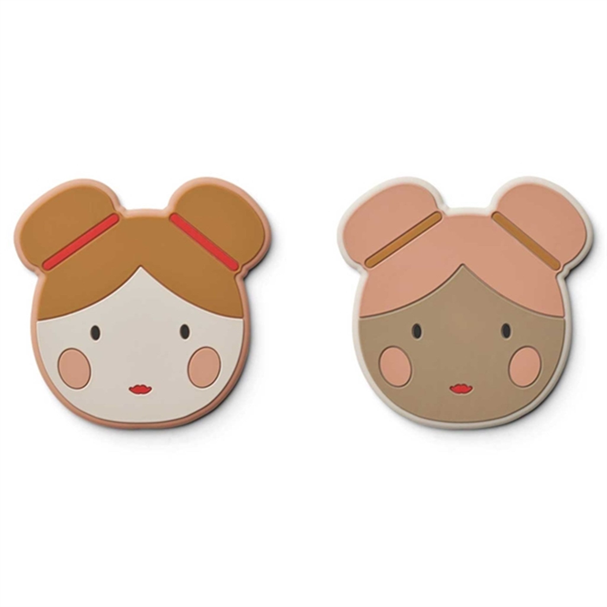 Liewood Teether Gia 2-pack Doll Sandy Multi Mix