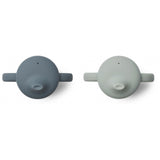 Liewood Neil Cup 2-Pack Whale Blue/Dove Mix