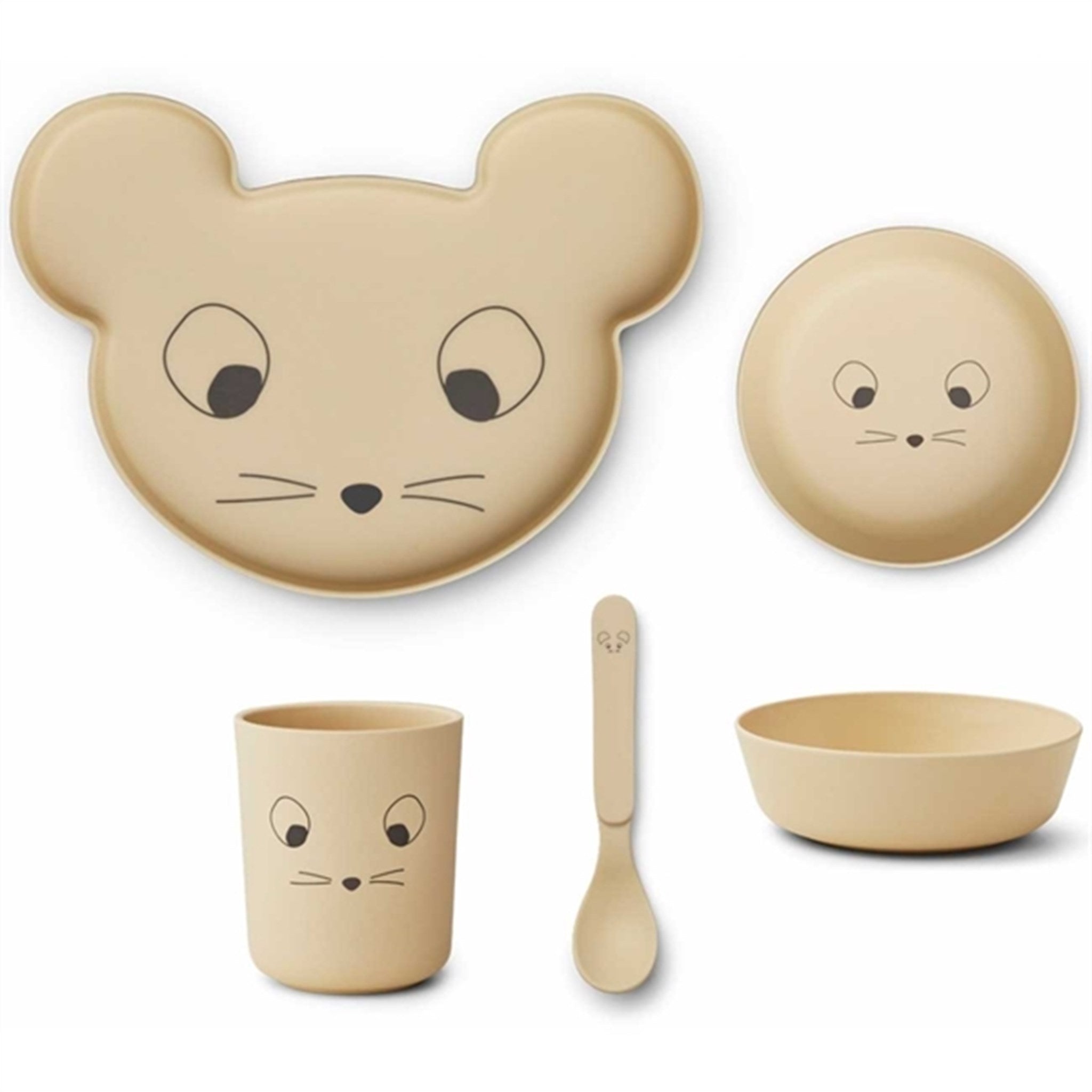 Liewood Brody Junior Set Mouse Wheat Yellow