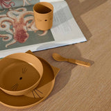Liewood Brody Junior Set Cat Golden Caramel