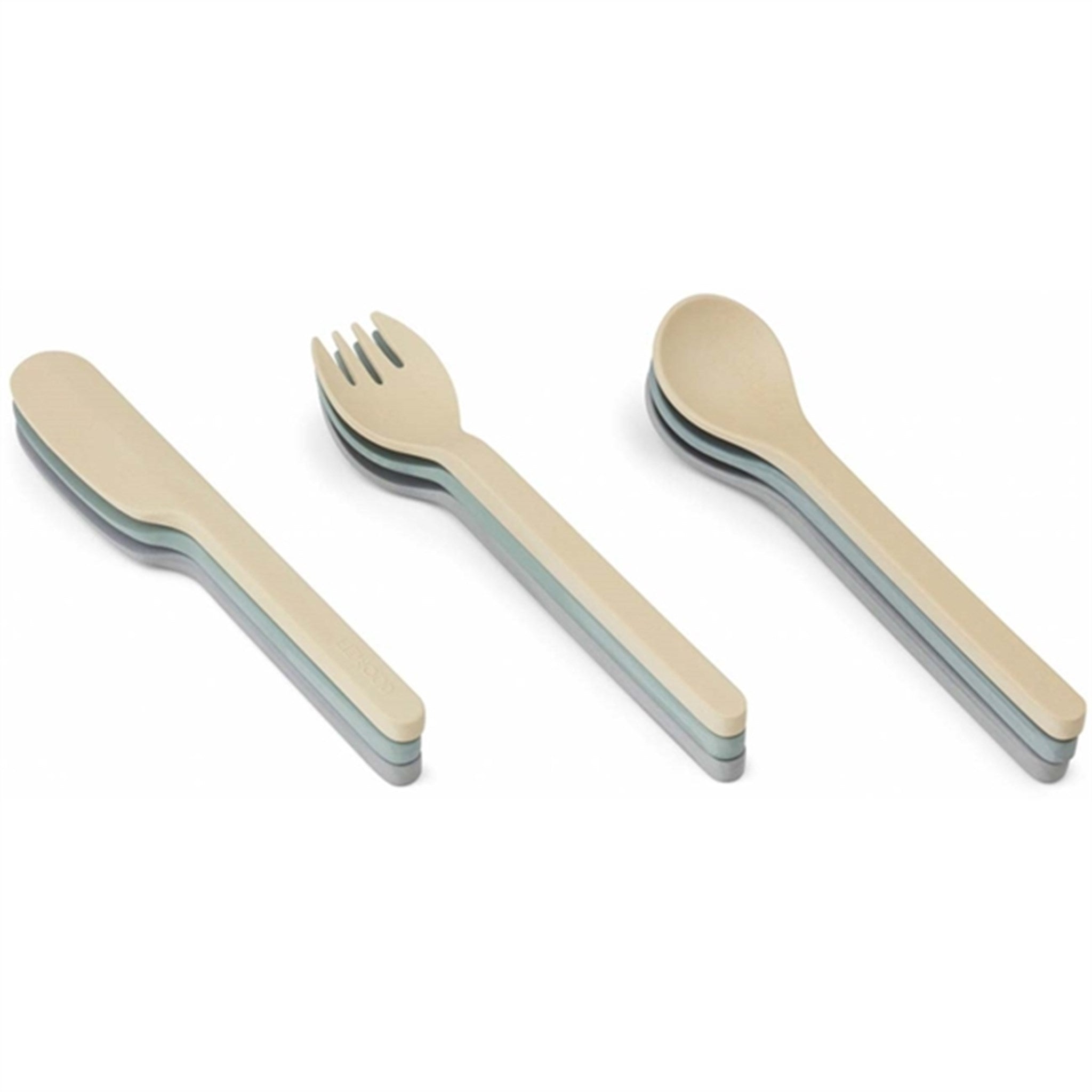 Liewood Ryan Cutlery 9-Pack Peppermint Multi Mix 2