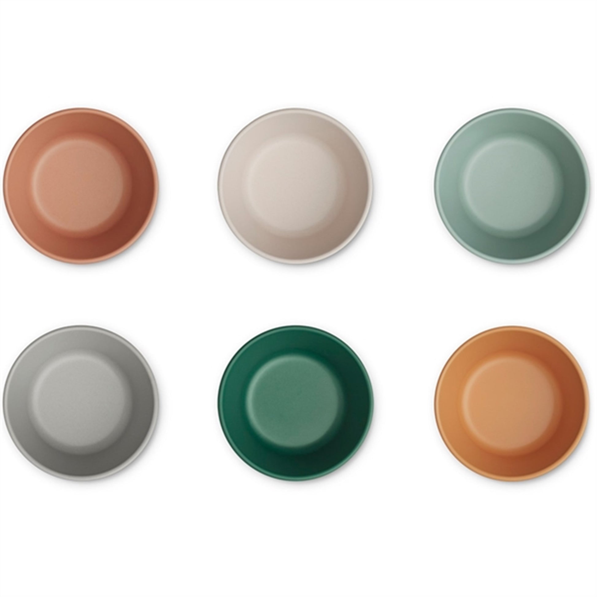 Liewood Irene Bowls 6-pak Mustard Multi Mix 2