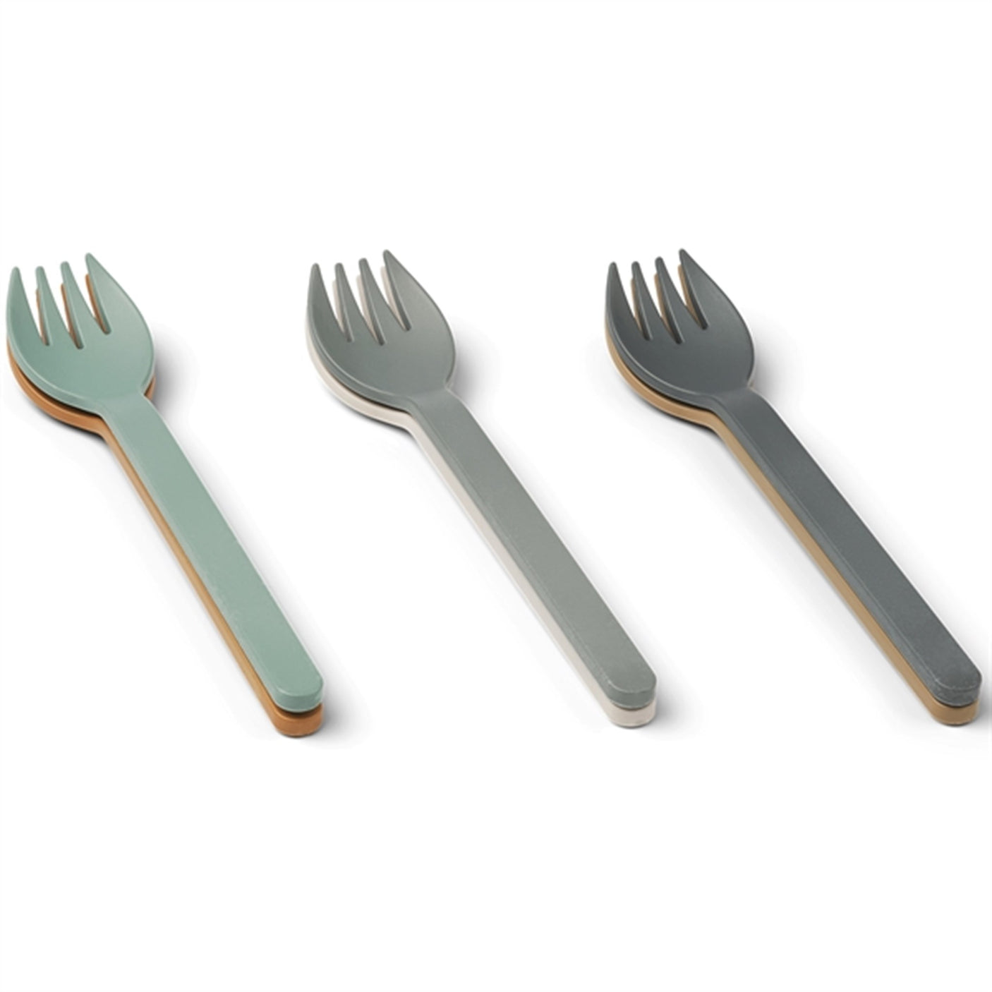 Liewood Selena Forks 6-Pack Whale Blue Multi Mix 2