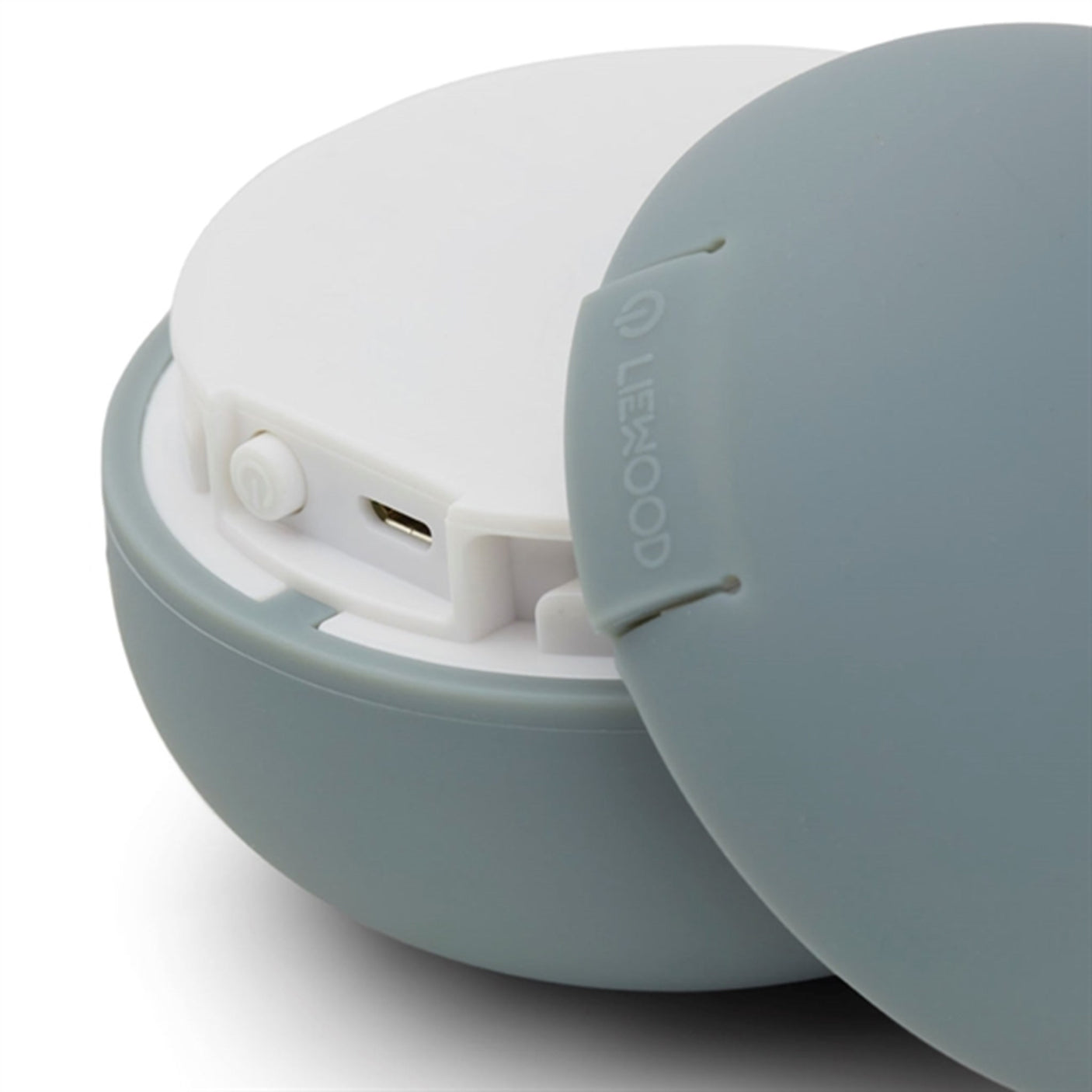 Liewood Samuel Night Light Mr Bear Blue Fog