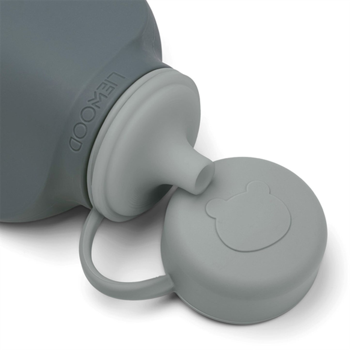 Liewood Silvia Silicone Smoothie bottle 2-pack Blue Mix