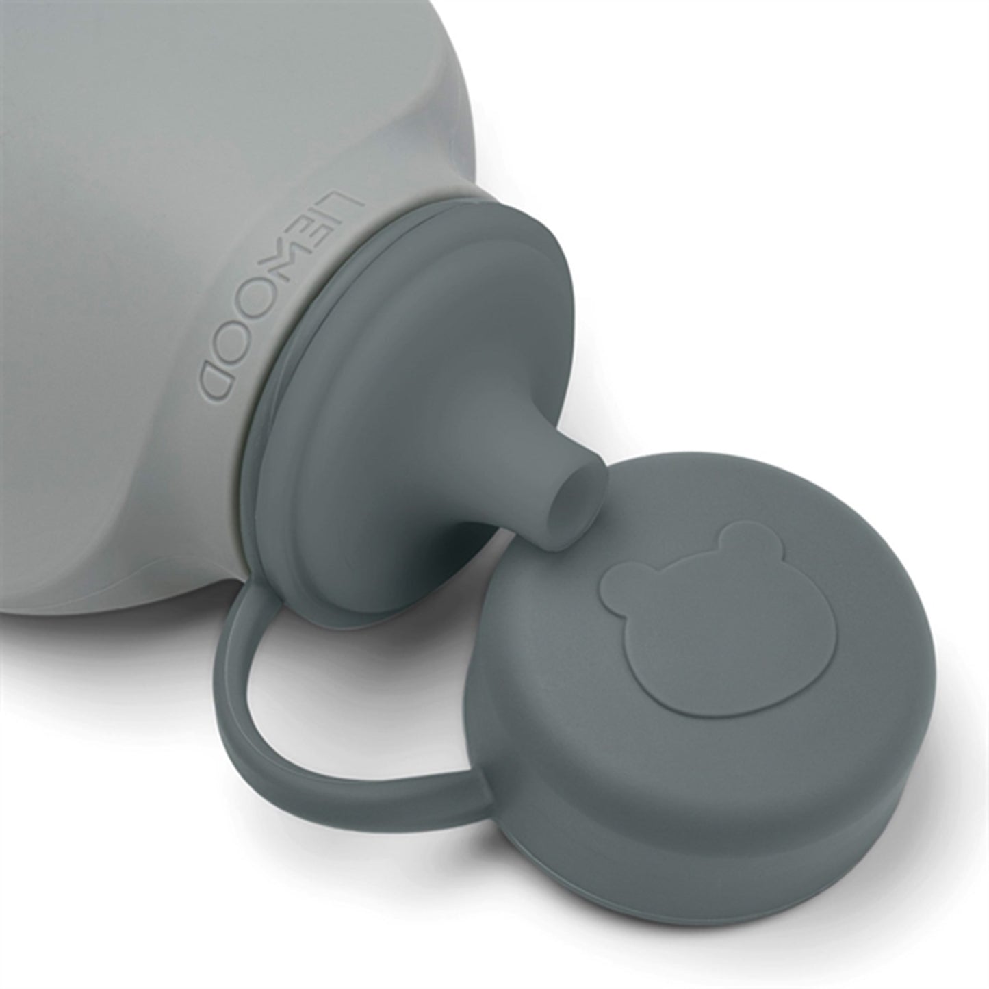 Liewood Silvia Silicone Smoothie bottle 2-pack Blue Mix