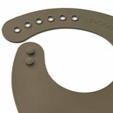 Liewood Tilda Silicone Bib 2-Pack Mr Bear Khaki/Blue Fog Mix