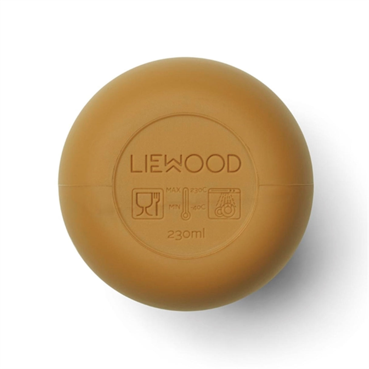 Liewood Ellis Silicone Sippy Cup Mr Bear Golden Caramel