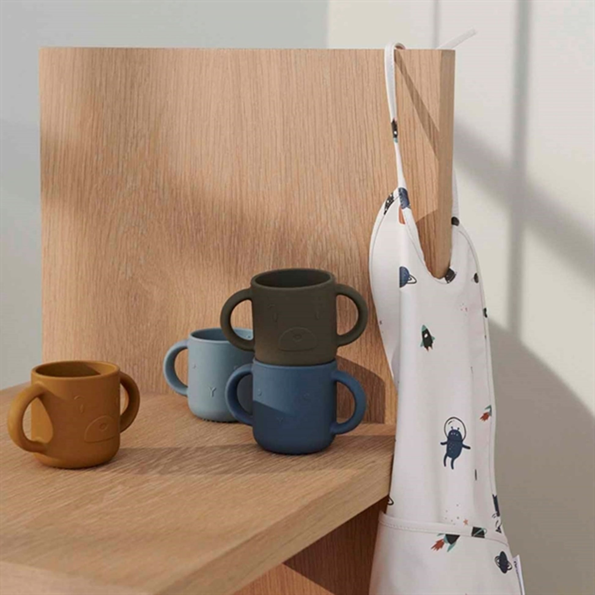 Liewood Gene Silicone Cup 4-Pak Bluse Multi Mix