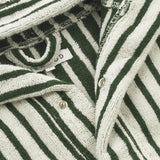 Liewood Leo Bathrobe Y/D Stripes Garden Green/Creme De La Creme