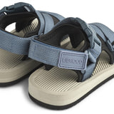Liewood Bruce Sandales Whale Blue Mix