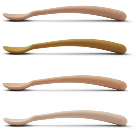 Liewood Siw Feeding Spoons 4-pack Tuscany Rose Multi Mix 2