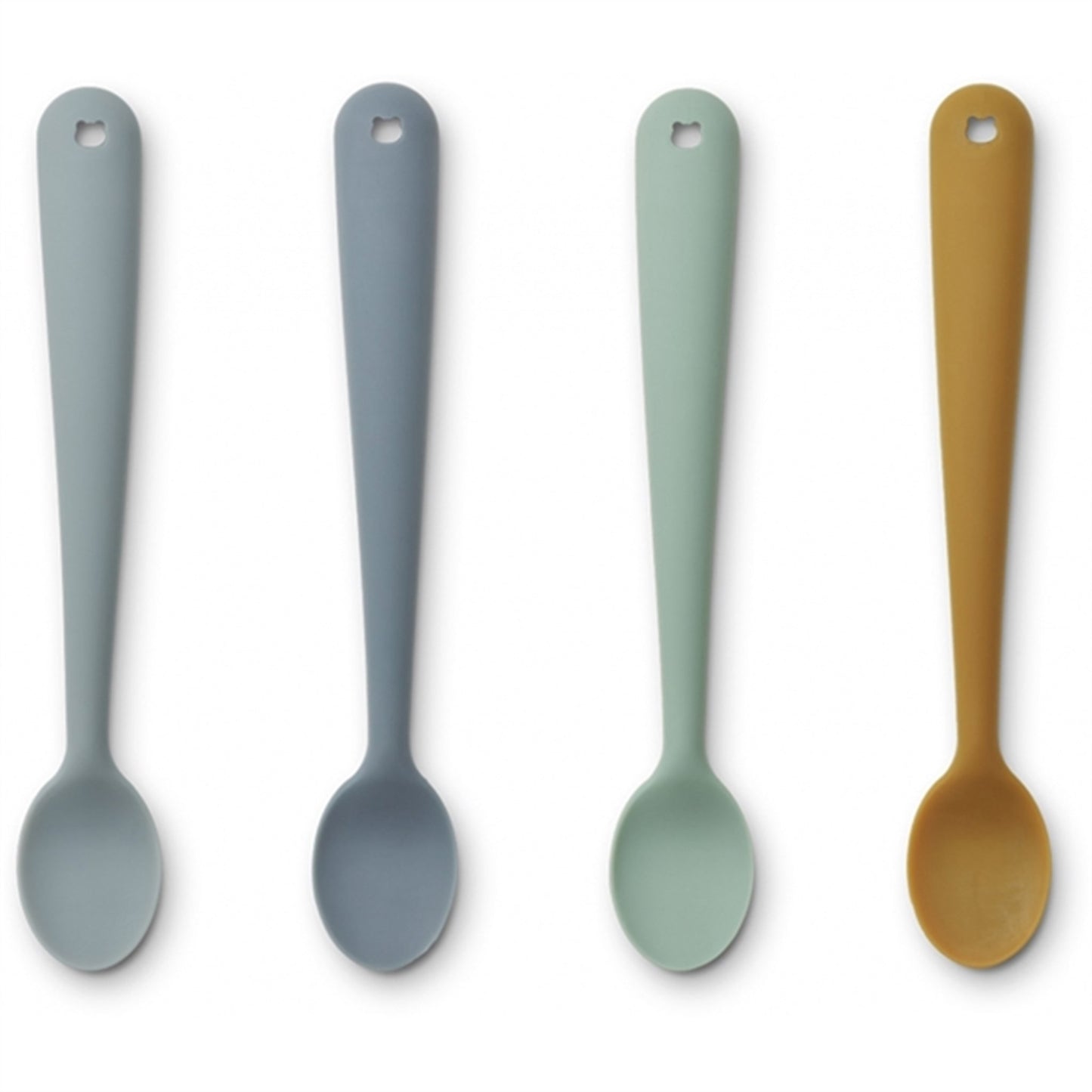 Liewood Siw Feeding Spoons 4-pack Blue Multi Mix