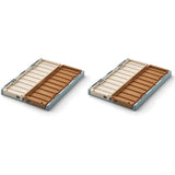 Liewood Weston Storage Box S Sea Blue Mix 2-Pack 2