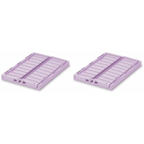 Liewood Weston Storage Box S Light Levender 2-Pack