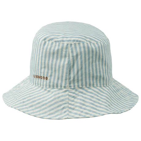 Liewood Damon Bucket Hat Sea Blue / Creme De La Creme