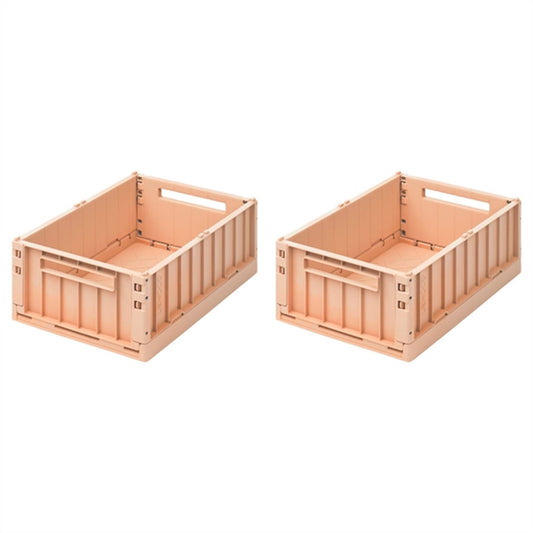 Liewood Weston Storage Box M Tuscany Rose 2-Pack