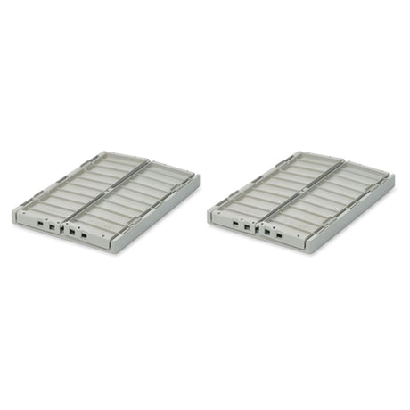 Liewood Weston Storage Box M Dove Blue 2-Pack