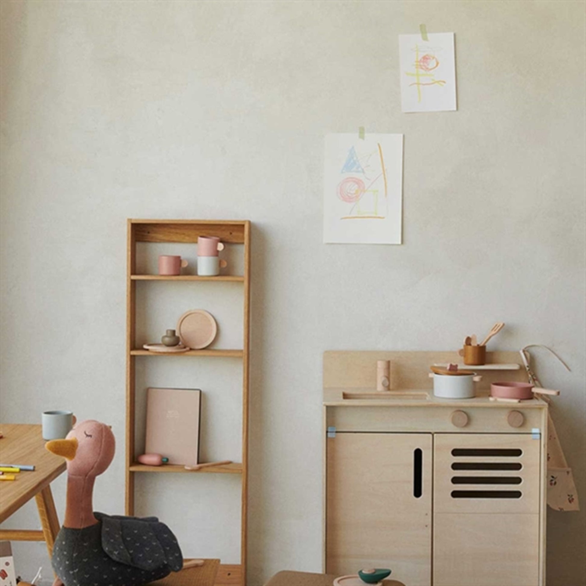 Liewood Lai Bib Sunset/Apple Blossom Mix