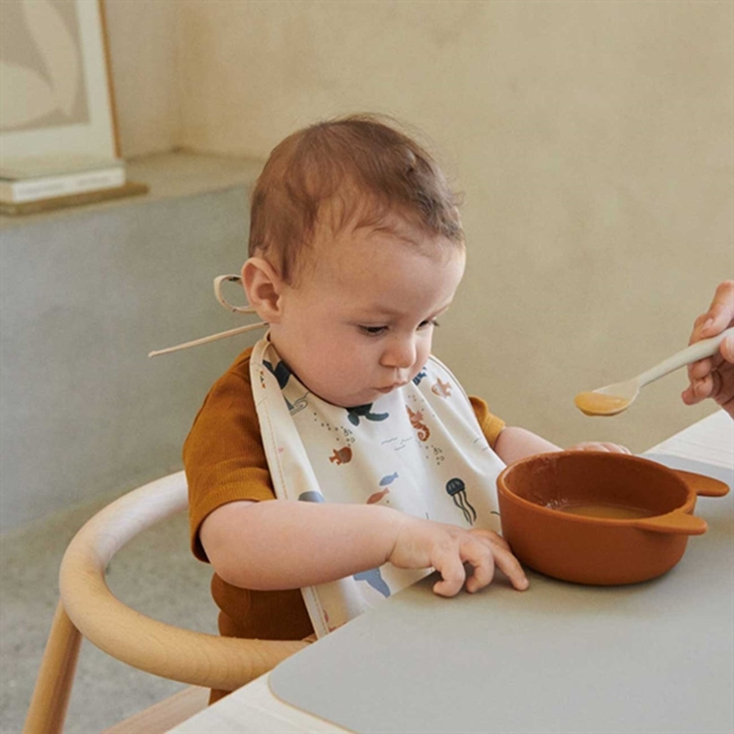 Liewood Lai Bib Aussie/Sea Shell Mix 5