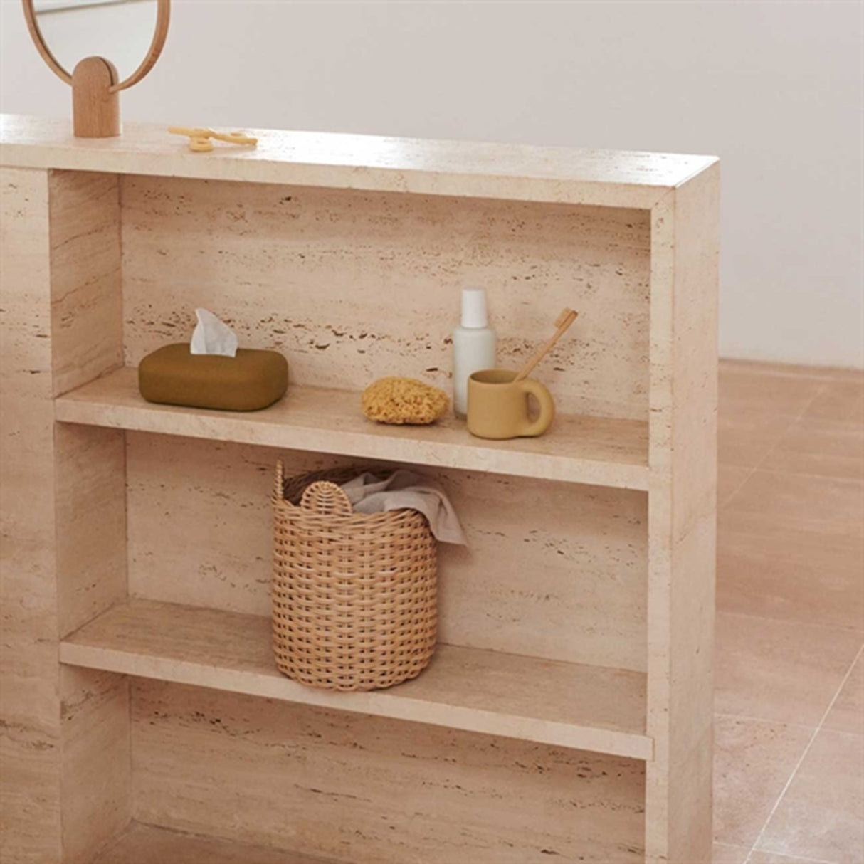 Liewood Inger Shelf Basket Natural