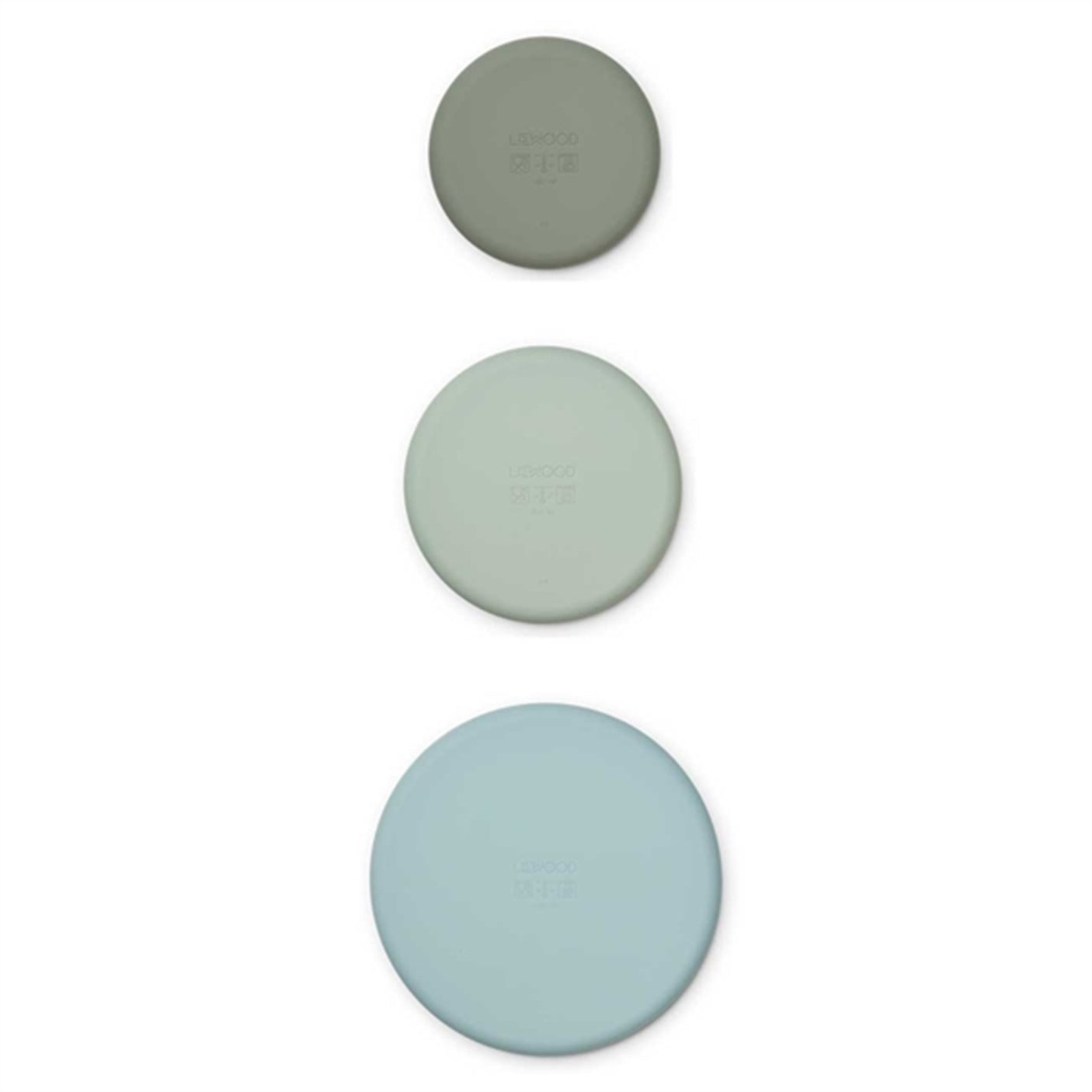 Liewood Audrey Bowl Set Green Multi Mix