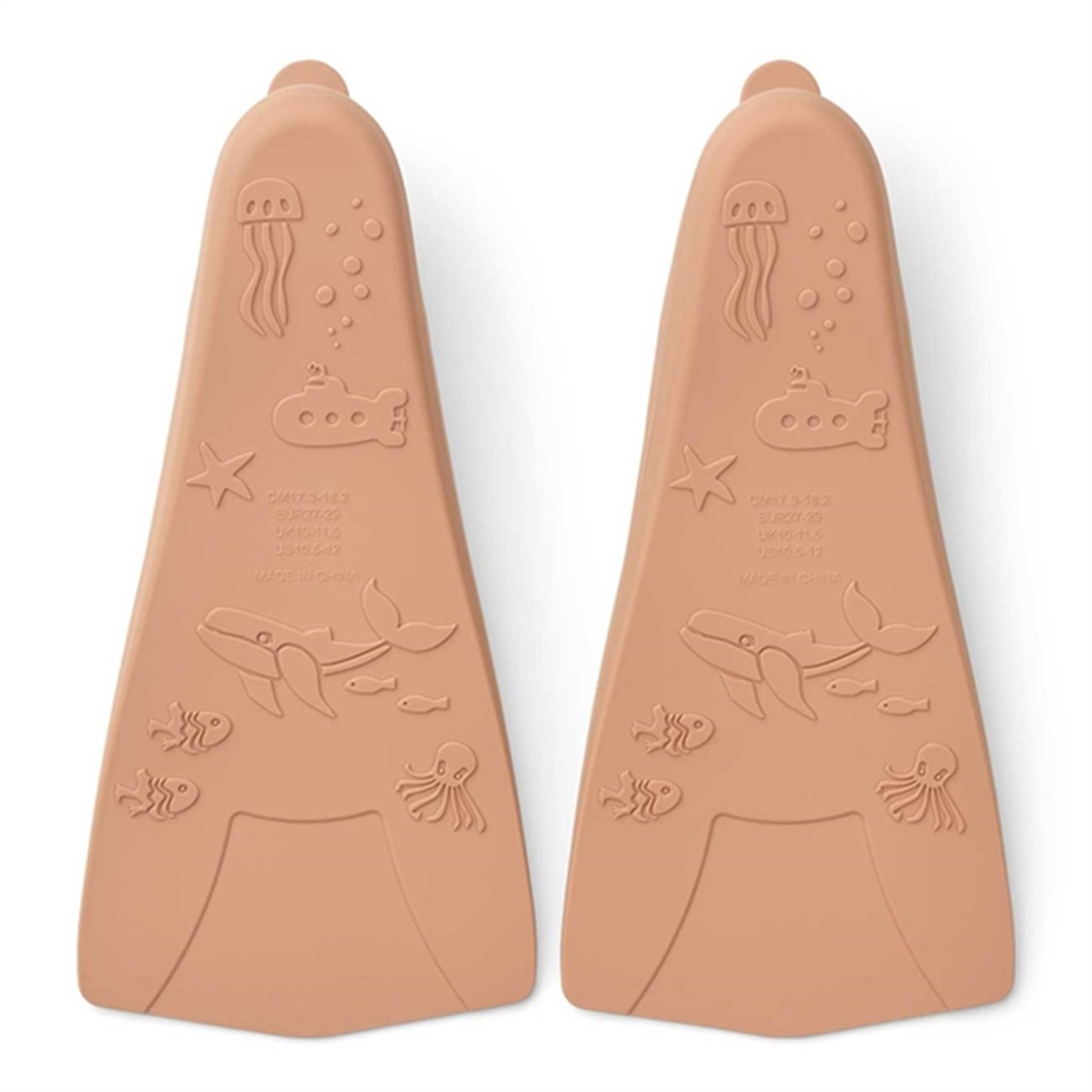 Liewood Gustav Swim Fins Tuscany Rose