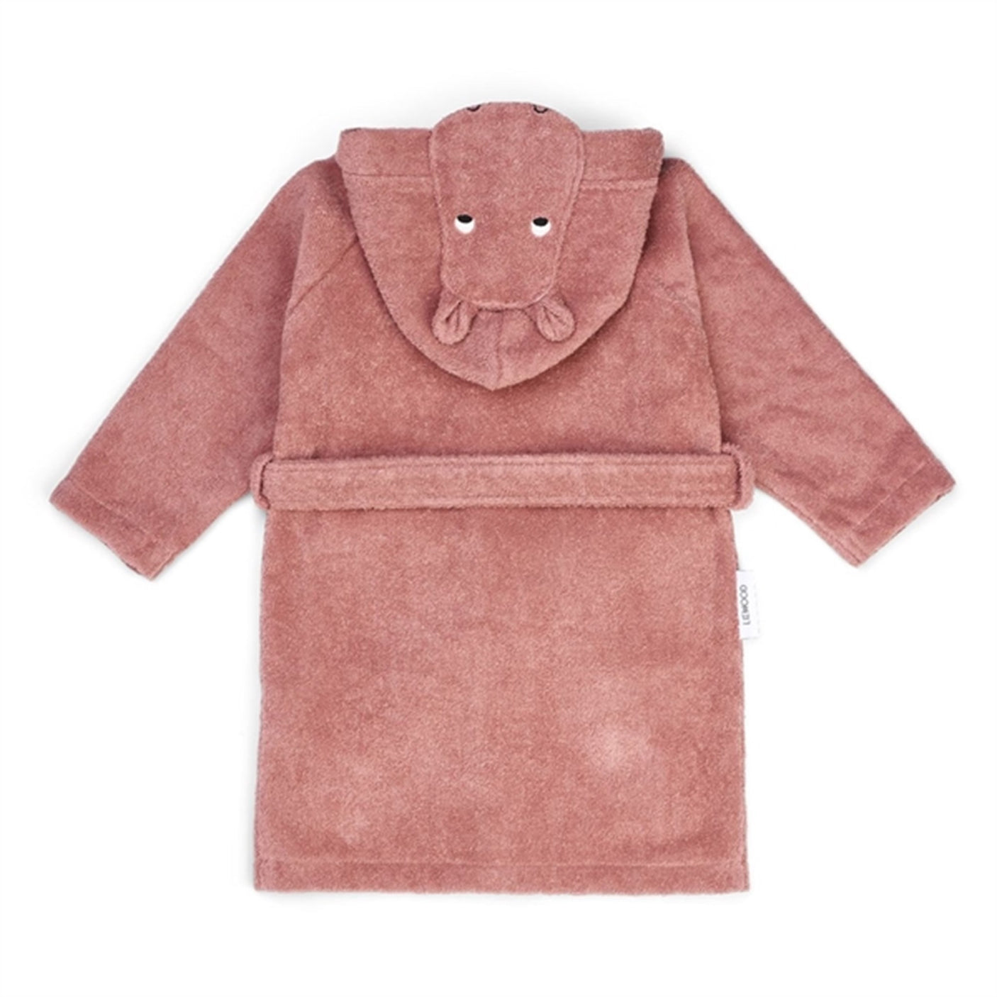 Liewood Lily Bathrobe Hippo / dusty raspberry mix