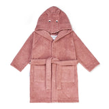 Liewood Lily Bathrobe Hippo / dusty raspberry mix