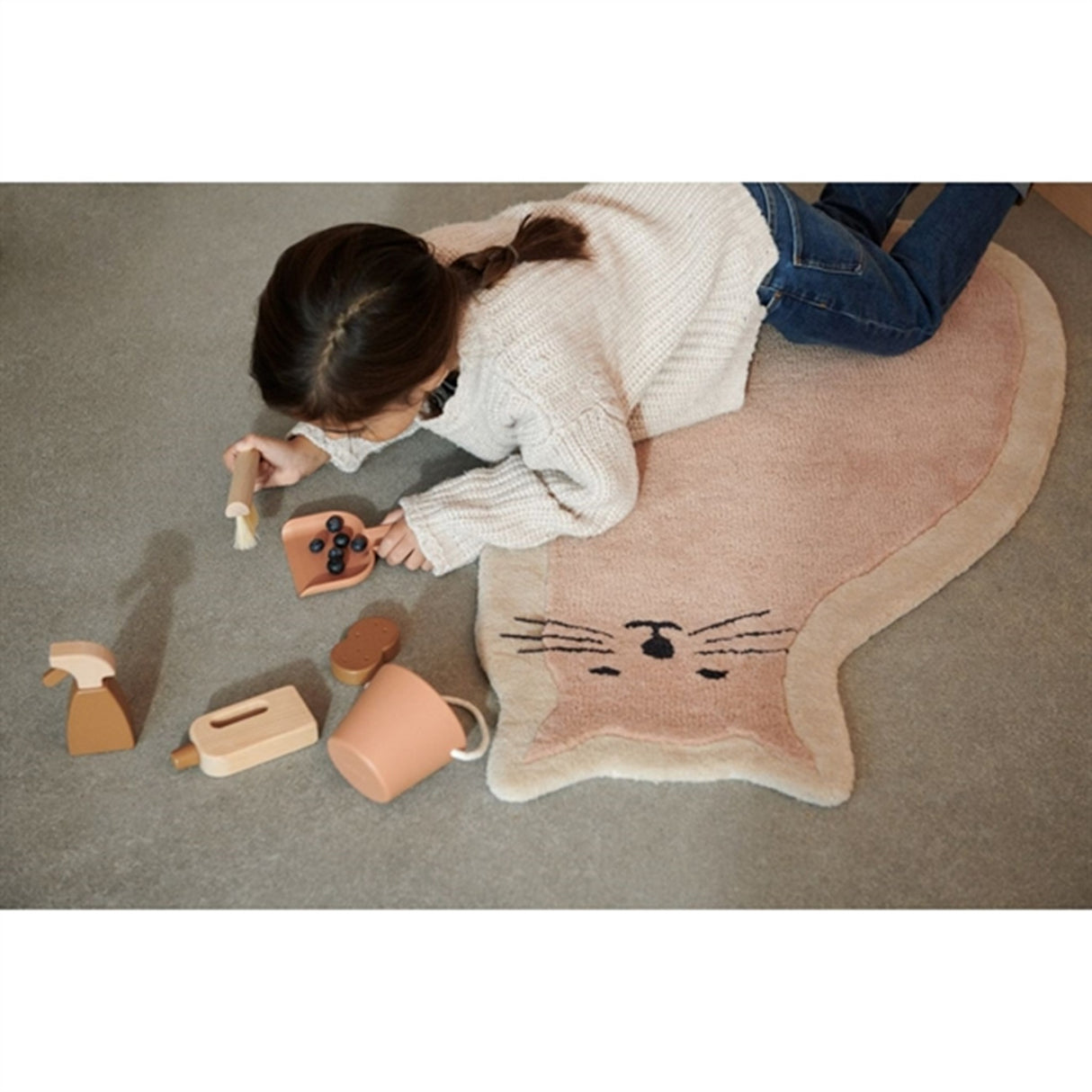 Liewood Juan Rug Cat / Apple Blossom Mix