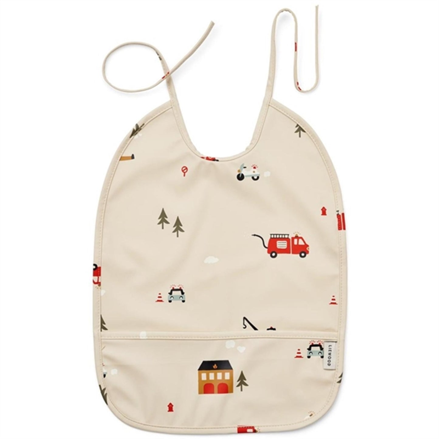 Liewood Lai Bib Emergency Vehicle/Sandy