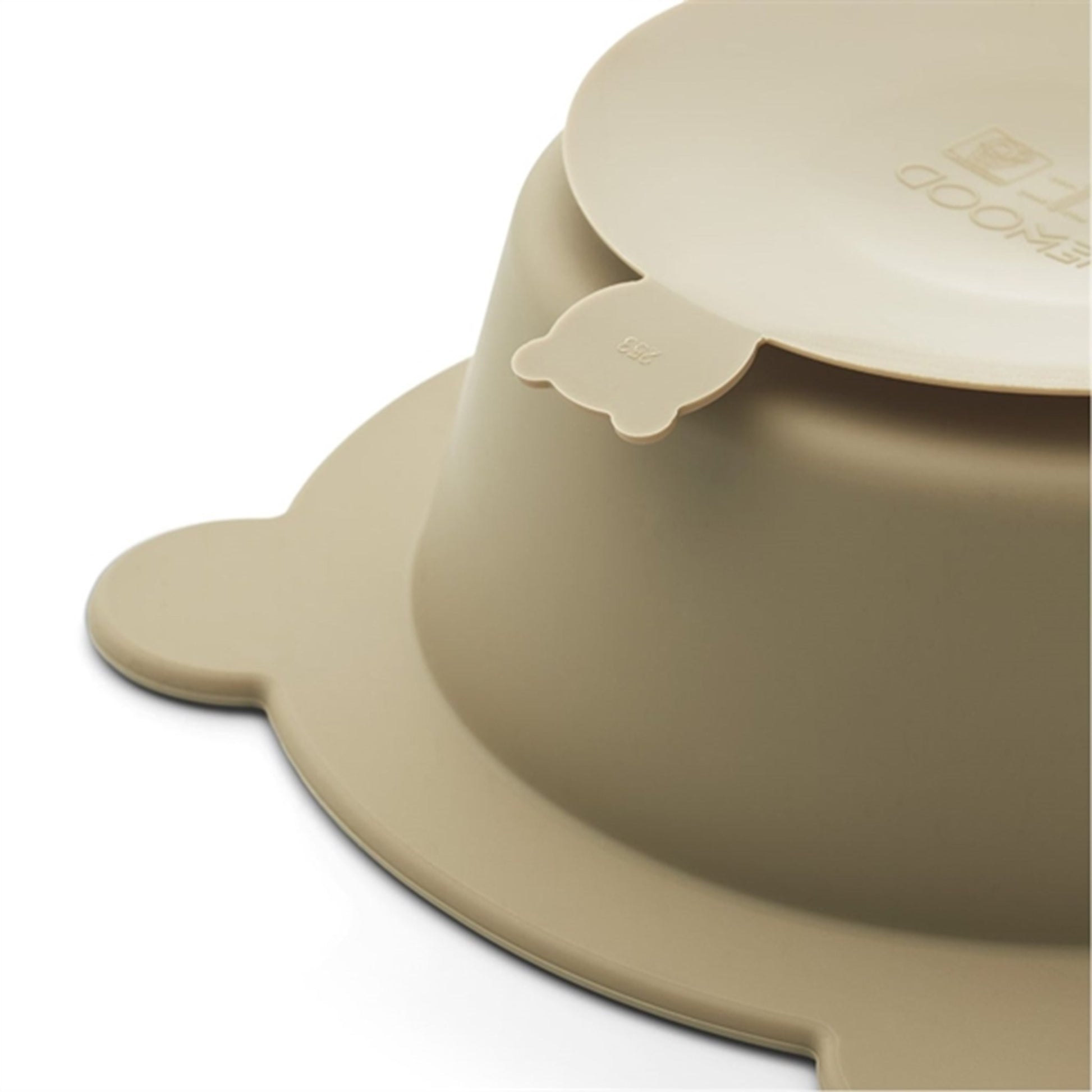 Liewood Peony Suction Bowl 2-pack Sandy / Oat Mix