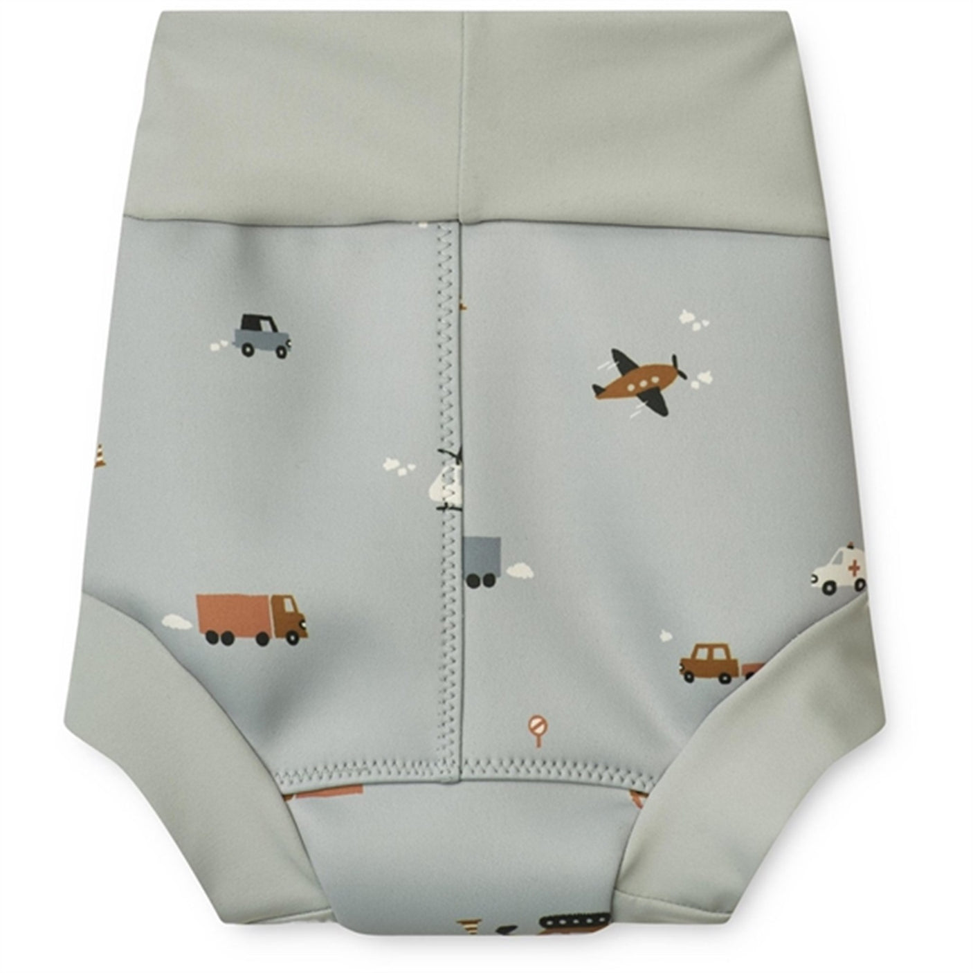 Liewood Valentin Nappy Swim Pants Vehicles/Dove Blue