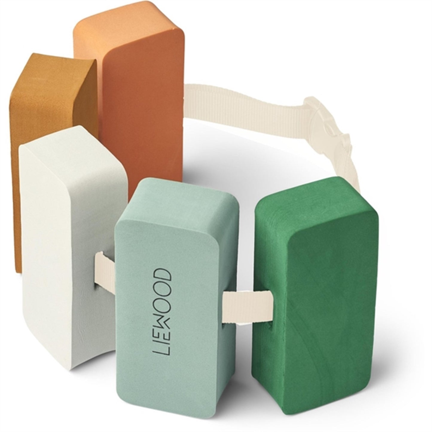 Liewood Payton Swim Belt Papaya Multi Mix