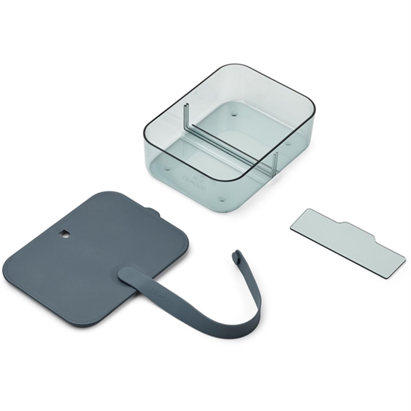 Liewood Carin Lunch Box Large Whale Blue/Sea Blue