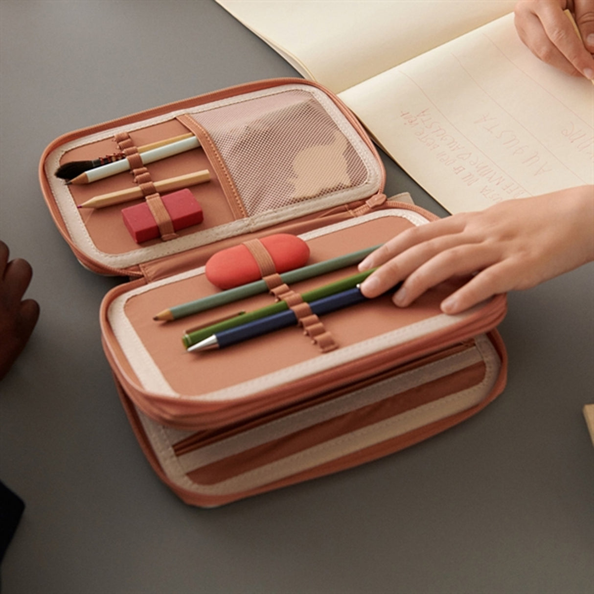 Liewood Porter Pencil Case Tuscany Rose Mix