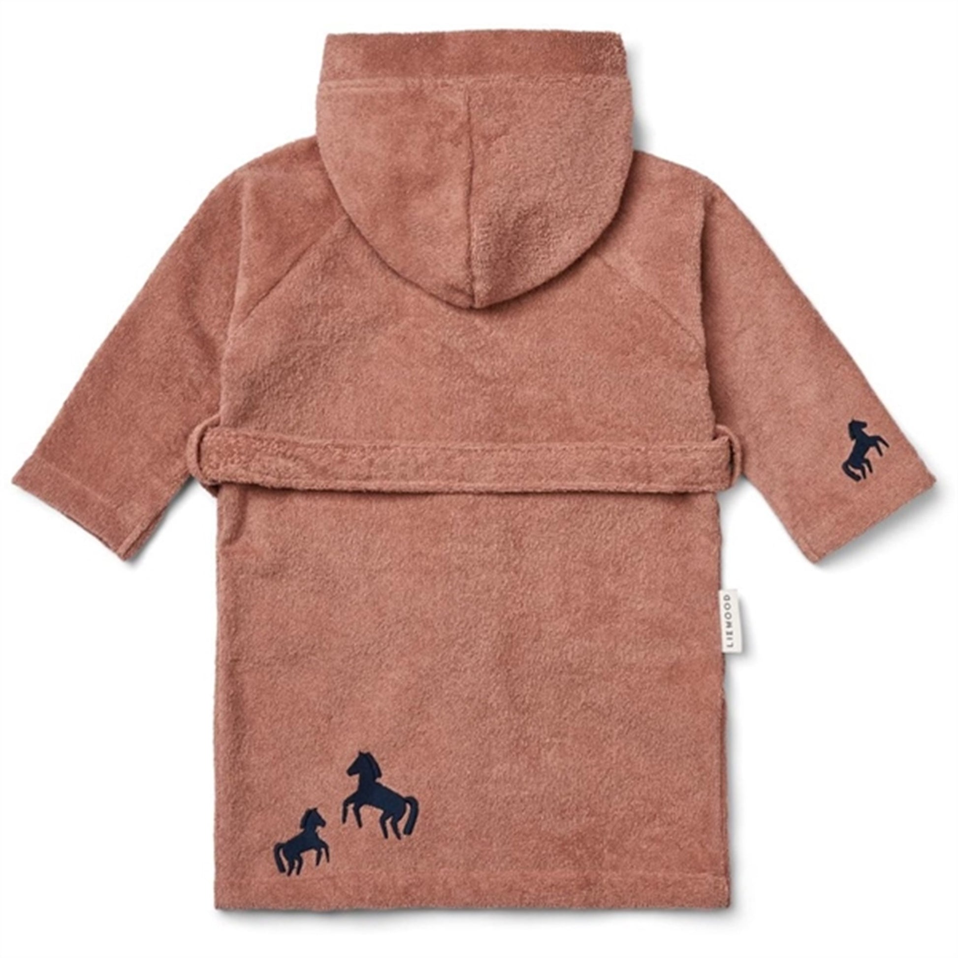 Liewood Kenna Bathrobe Horses/Dark Rosetta