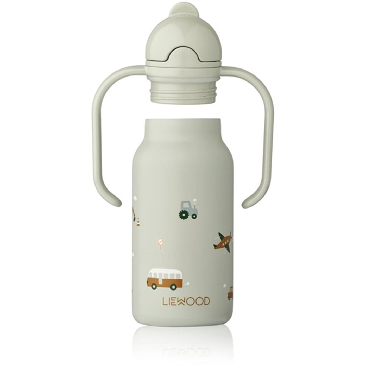 Liewood Kimmie Bottle 250 ml Vehicles/Dove Blue