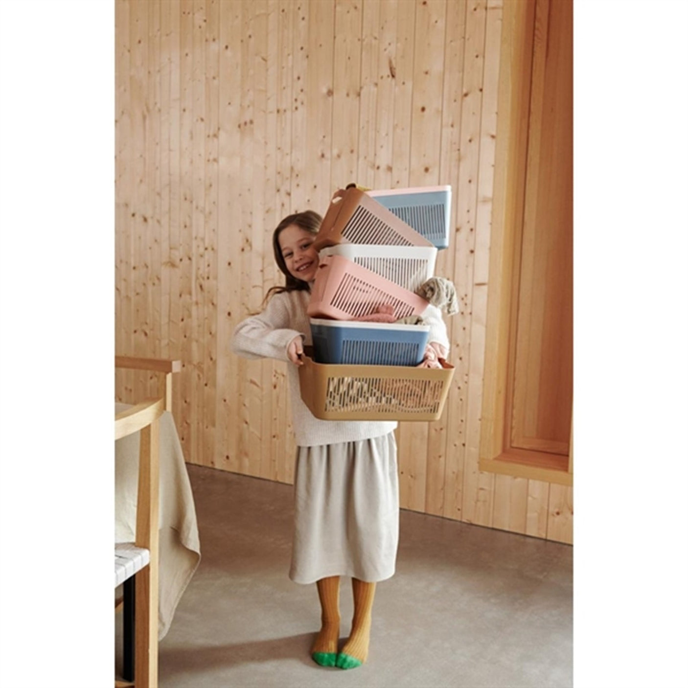 Liewood Makeeva Basket S 4-Pack Tuscany Rose