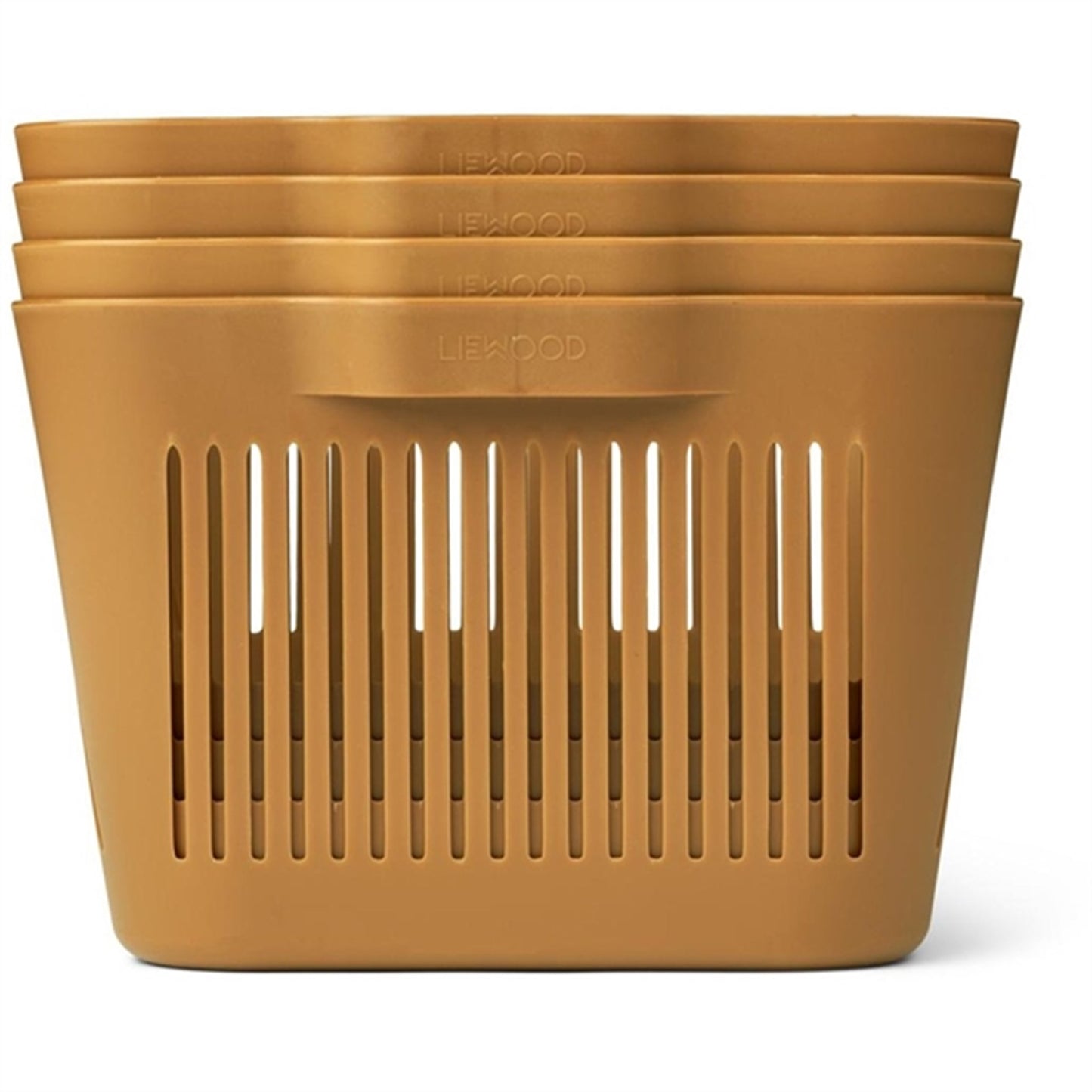 Liewood Makeeva Basket S 4-Pack Golden Caramel