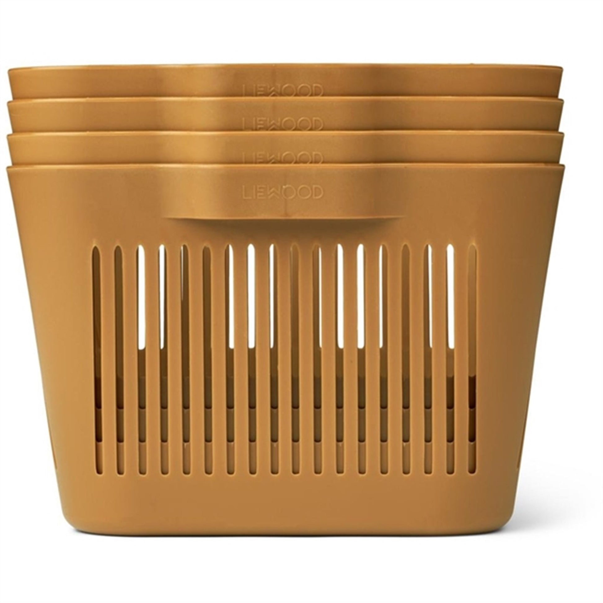 Liewood Makeeva Basket S 4-Pack Golden Caramel