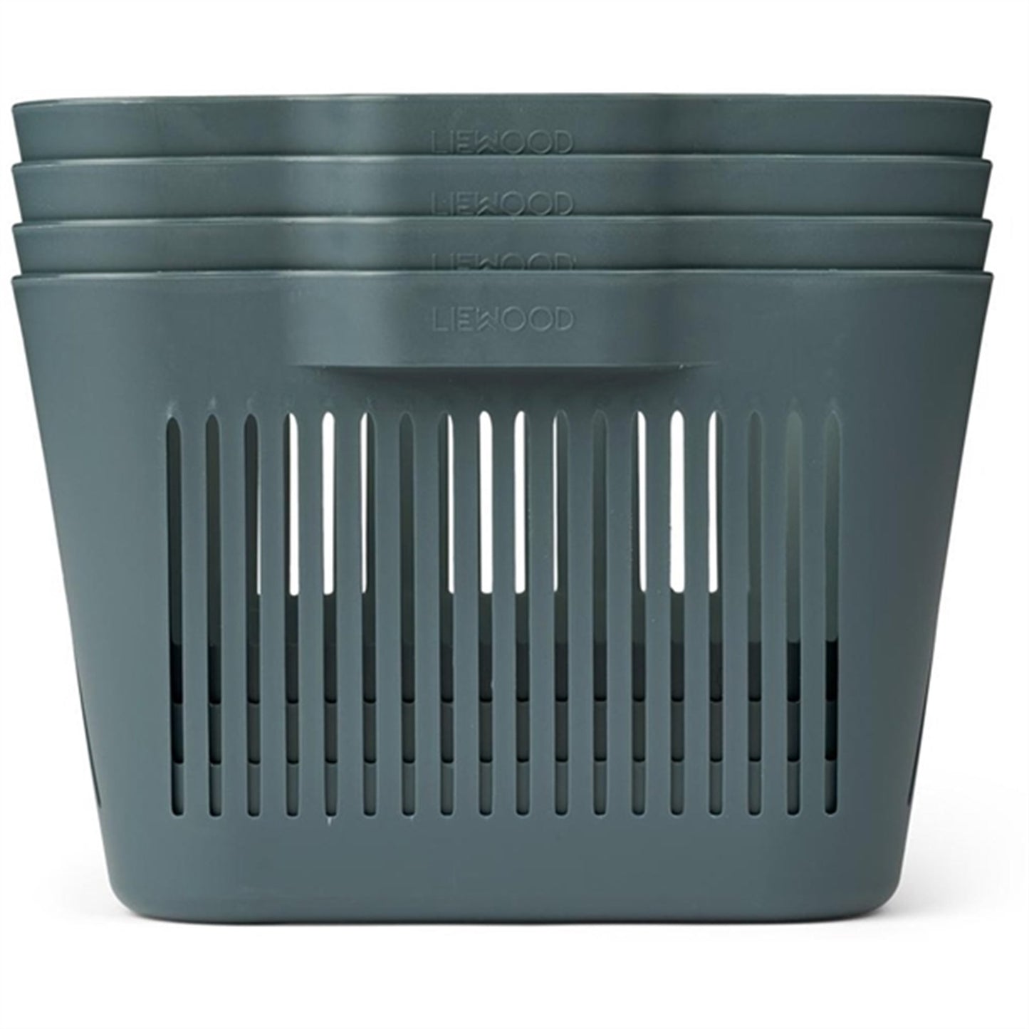 Liewood Makeeva Basket S 4-pack Whale Blue